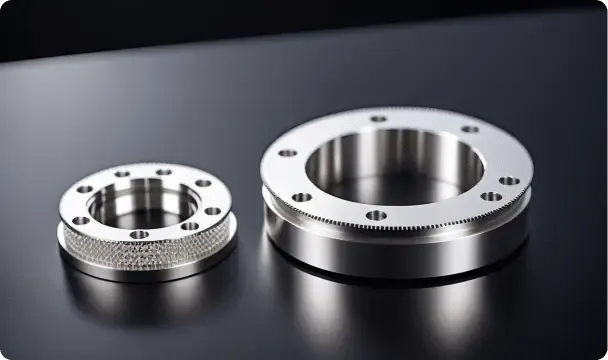 Finished surface treatment parts