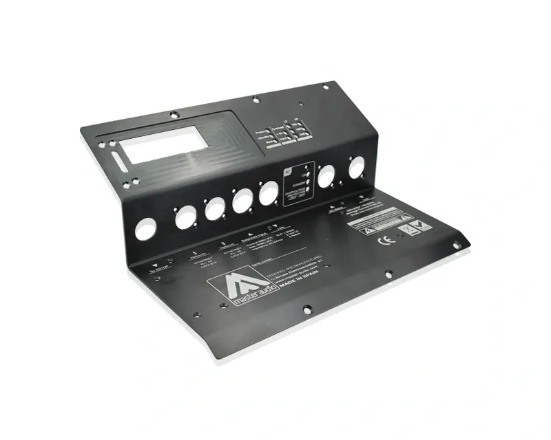 Sheet metal panel with cutouts