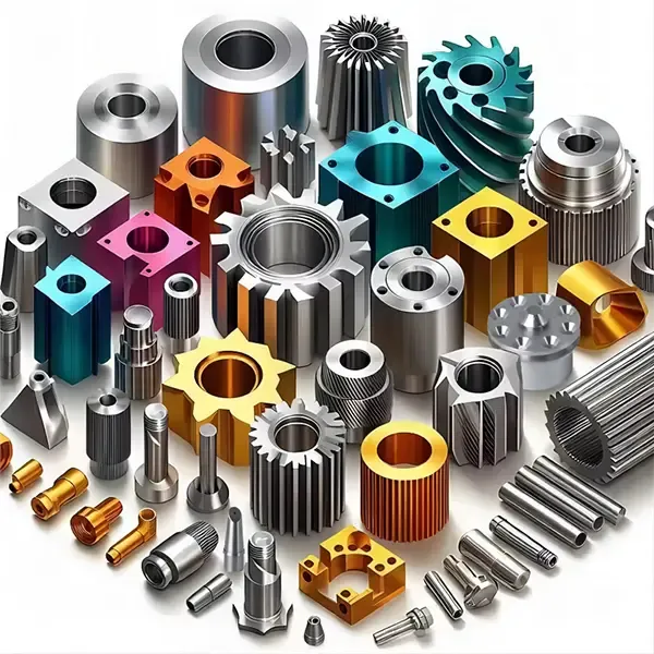 CNC milled aluminum parts