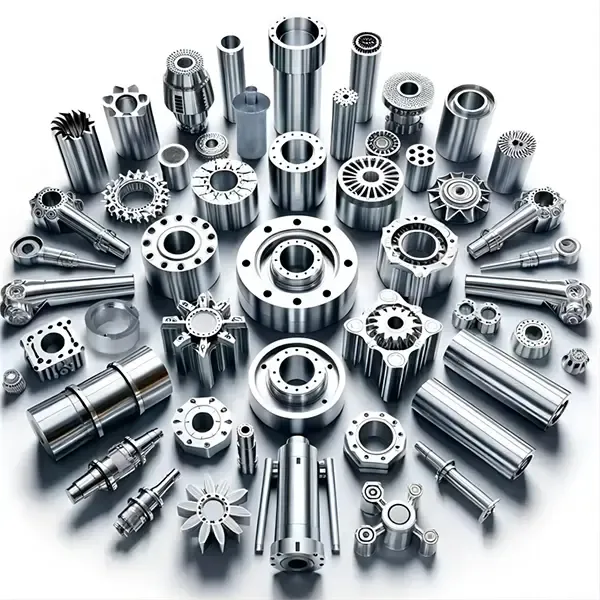 Precision CNC milled components